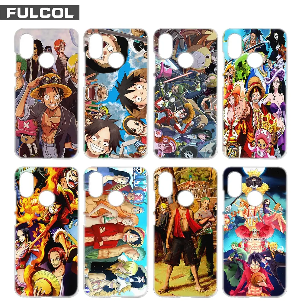 Fulcol One Piece Wallpaper Fashion Shell Case Cover Para For Xiaomi