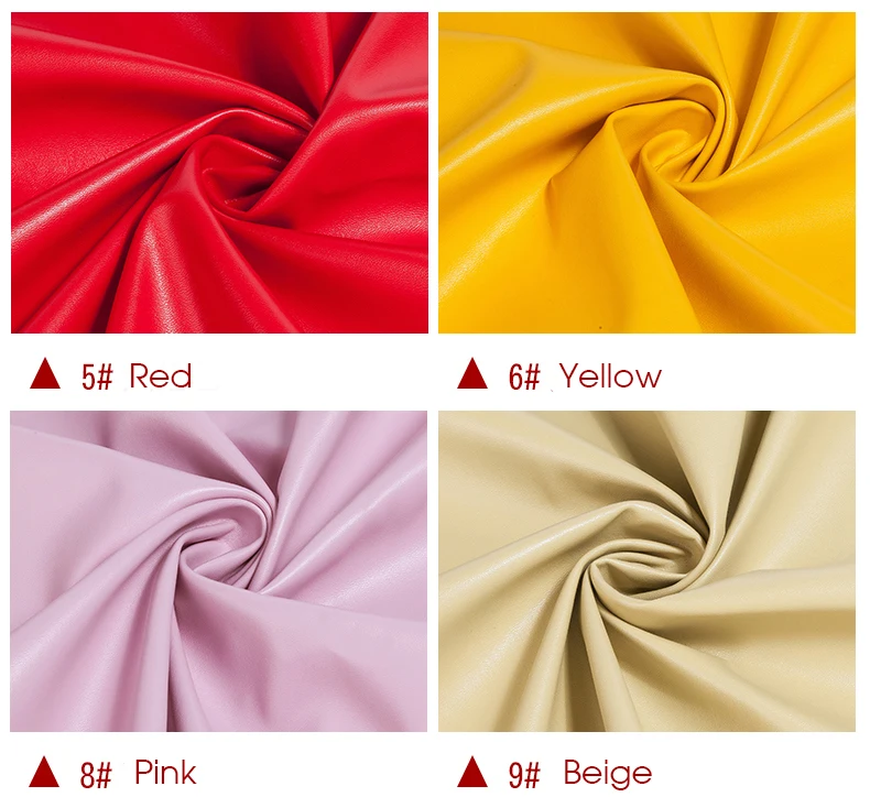 Clothing PU Faux Leather Fabrics P 2