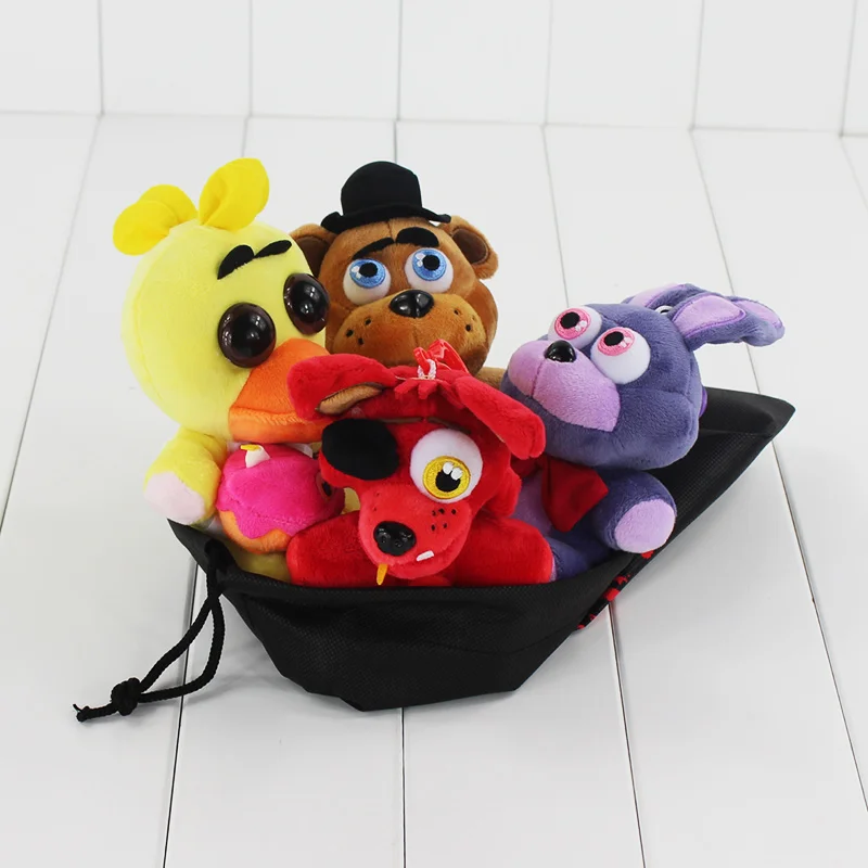 Five Nights At Freddy's пять ночей у Фредди для 4 с рисунком персонажей из игры в 15 см