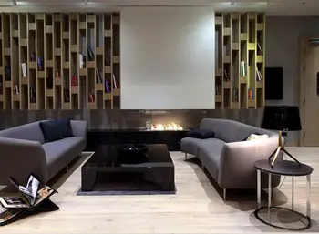 

18 inch real fire automatic intelligent smart ethanol 220v electric fireplace insert