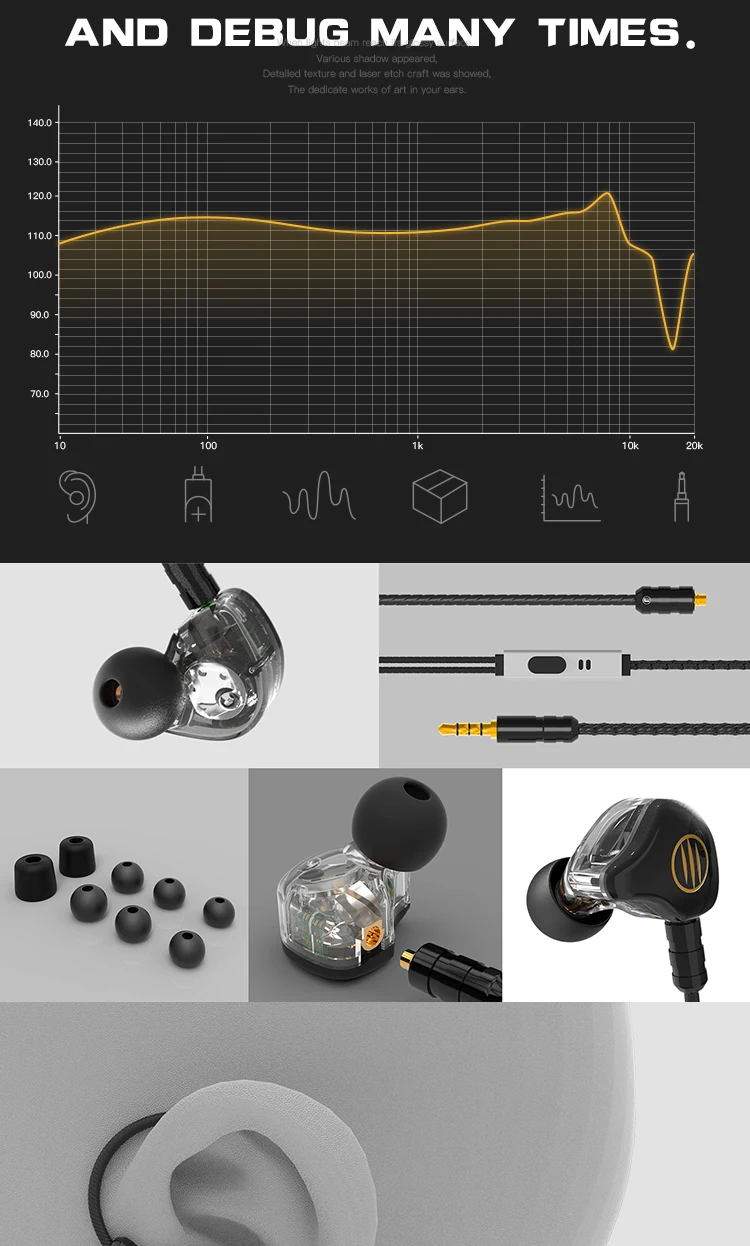 BGVP DS1 Hi-res 2BA+ DD MMCX гибридные наушники 2,5 мм/3,5 мм HiFi OCC кабель наушники съемные наушники для IOS Android