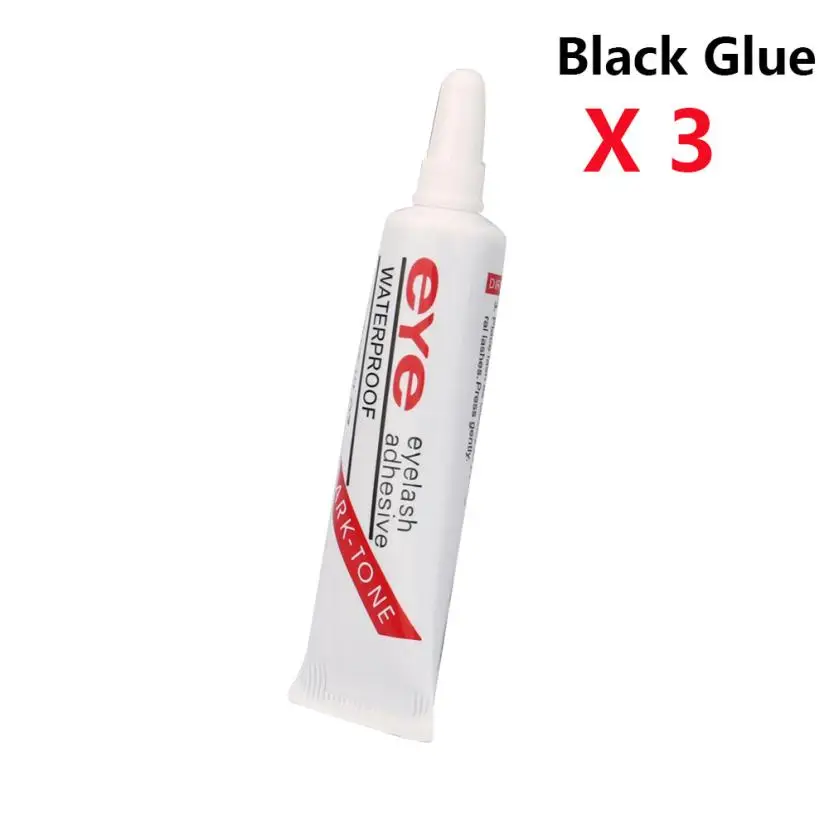 3Pcs 7ml False Eyelash Glue Adhesive Eye Cream fake eyelashes extension