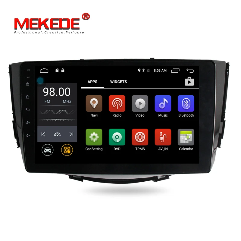4G LTE Android7 1 Quad core font b Car b font DVD cassette player for lifan