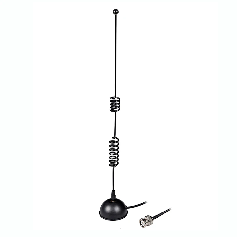 BNC Dual Band VHF/UHF Antenna with Magnetic Mount Car