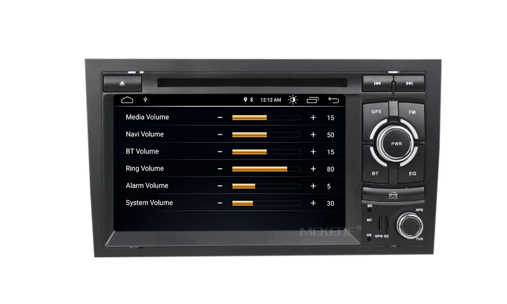 Cheap Free shipping! Android 9.1 Car DVD player radio audio GPS Navi for audi A4 2002-2008 S4 RS4 8E 8F B9 B7 With WIFI BT RDS Canbus 17