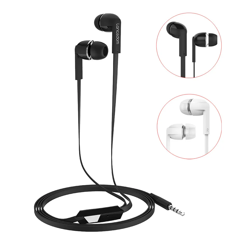 

HIPERDEAL Mobile Phone Music Game Earphone Universal 3.5mm In-Ear Stereo Earbuds Earphone With Mic For Cell Phone EE14
