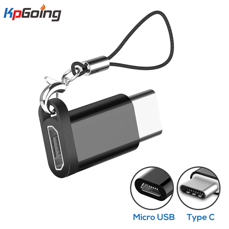 

Key Chain Adapter Micro USB Female To USBC Male Converter for Huawei Mate 20 X Pro P20 Samsung S9 Micro Usb To Type-C Charger