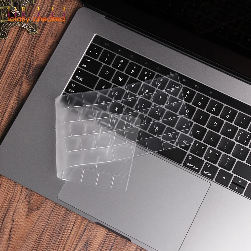 A1707 A1990 2016/2017/2018 для Macbook Pro 13 3 A1706 A1989 и 15 4 дюймов Tpu чехол клавиатуры защитные