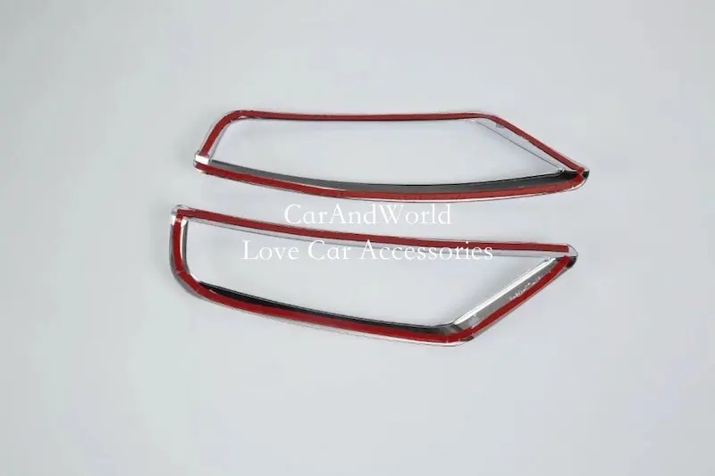 Сзади противотуманных фар Крышка Хвост горит лампа Frame наклейки Планки для Mazda CX-5 CX5 CX 5 стайлинга автомобилей аксессуары
