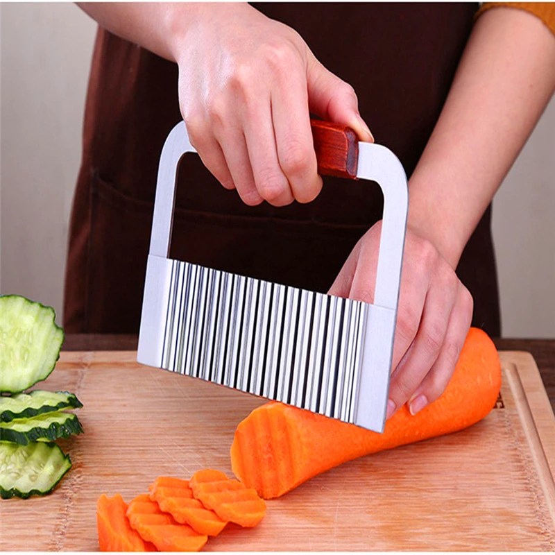 Buy Cooking Tool Wavy Crinkle Cutter Gadget Vegetable