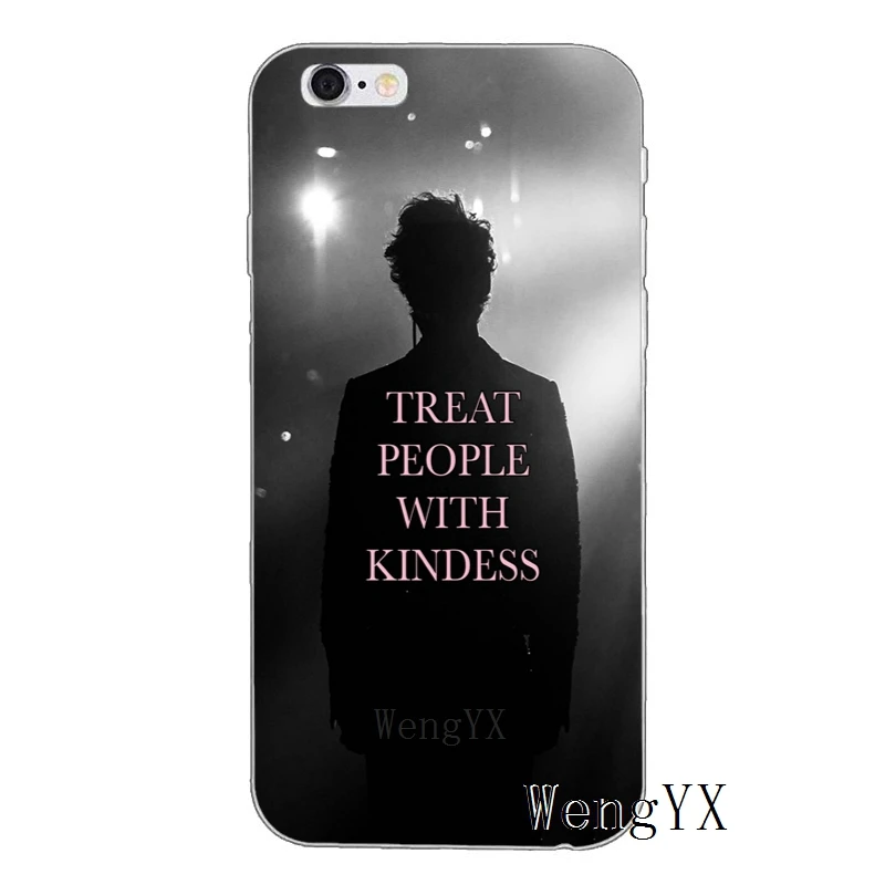 Чехол Harry Styles для samsung Galaxy J4 J5 J6 J7 A5 A7 A8 A9s Plus Prime star мягкий - Цвет: With-Kindness-A-01