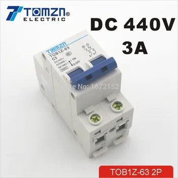 

2P 3A DC 440V Circuit breaker MCB