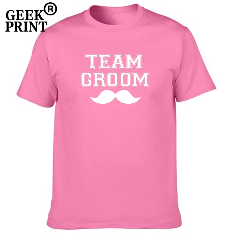 

Women Tops TEAM GROOM Moustache Print Tshirt Lady Funny Hen night T Shirt Top Girl Gifts Dropshipping