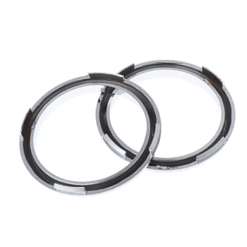 

1 Pair ABS Chrome Front Fog Light Lamp Cover Trim For Ford Focus 2 Mk2 2009-2012 qiang