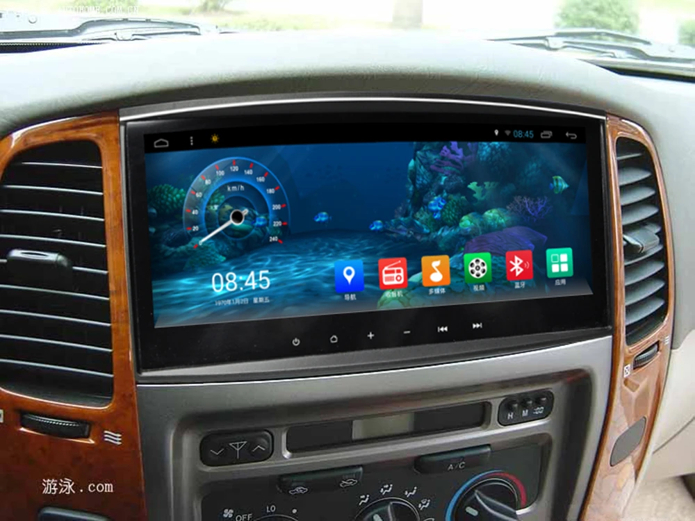 Clearance 10.25" Android Autoradio Headunit Head Unit Stereo Car Multimedia GPS for LC100 Toyota Land Cruiser 100 GXR VXR GX 1