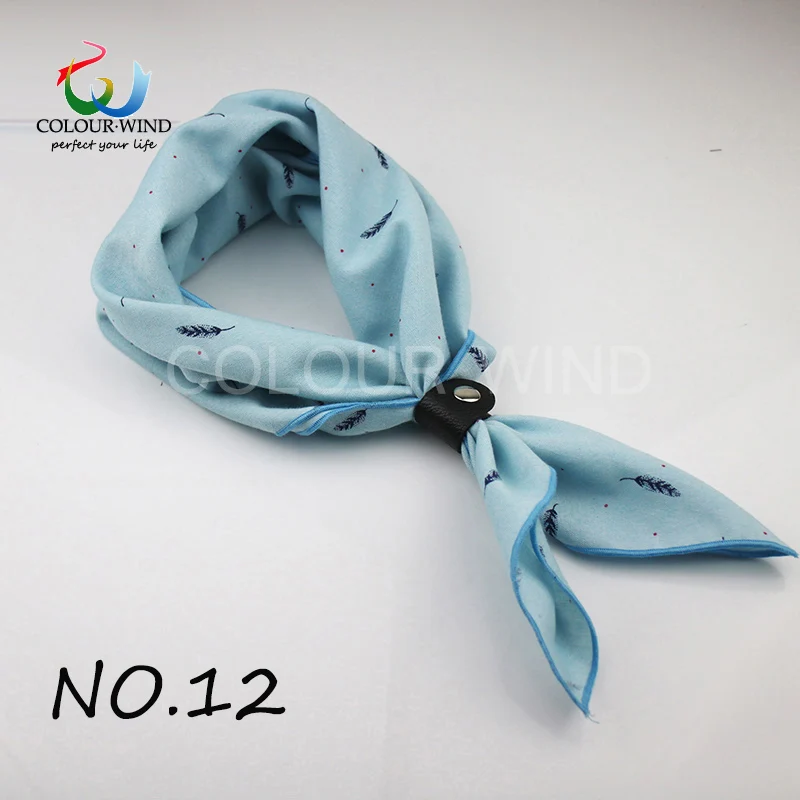 2018 Genuine Arrival 60*60CM Cotton Women Scarf Birds Leaves Printed With Button Shawl Men's Neck Ware Suit Square Scarves Gift men scarf style