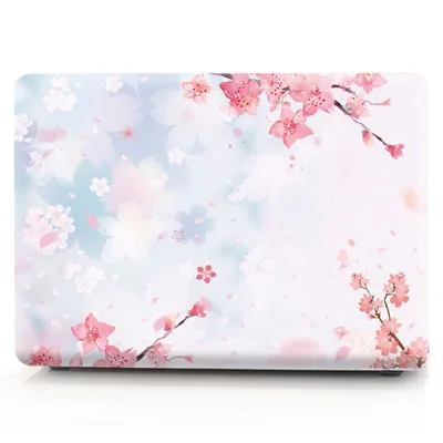 Чехол для ноутбука с принтом вишни для MacBook Air Pro retina 11 11,6 12 New 13,3 A1932 Pro 13 15 Touch Bar A1706 A1707 - Цвет: Cherry blossoms Y2