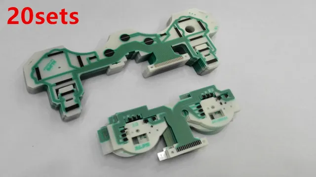 Best Offers 20sets new Version Controller Vibration Conductive Keypad flex Film Cable Circuit Board Part For Playstation 3 PS3 Controller Best Offers 20sets new Version Controller Vibration Conductive Keypad flex Film Cable Circuit Board Part For Playstation 3 PS3 Controller