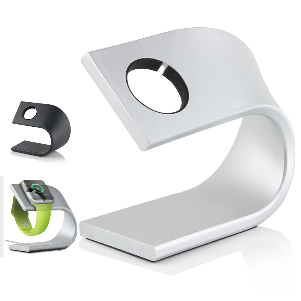 

Aluminum Dock Watch Holder Charging Stand for iWatch 3 38 42 MM Not include for iWatch Charger Pad