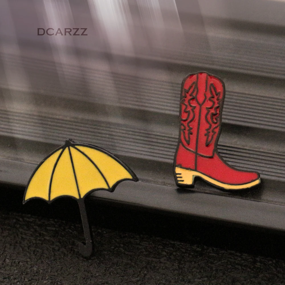 HIMYM Alfileres de botas rojas para mujer y hombre, broche para ropa,  joyería, Alma Mate, regalo de San Valentín, 2019|men brooch|boot pinpins  women - AliExpress