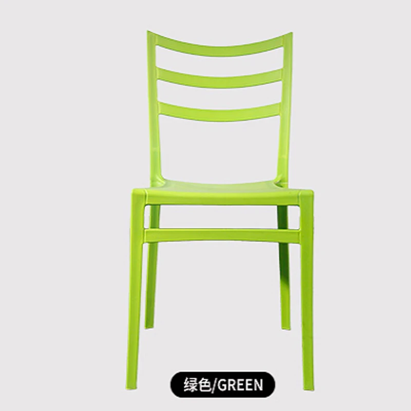 Луи мода обеденный стул спинка Досуг Мода Взрослый спинка полый пластик - Цвет: S1