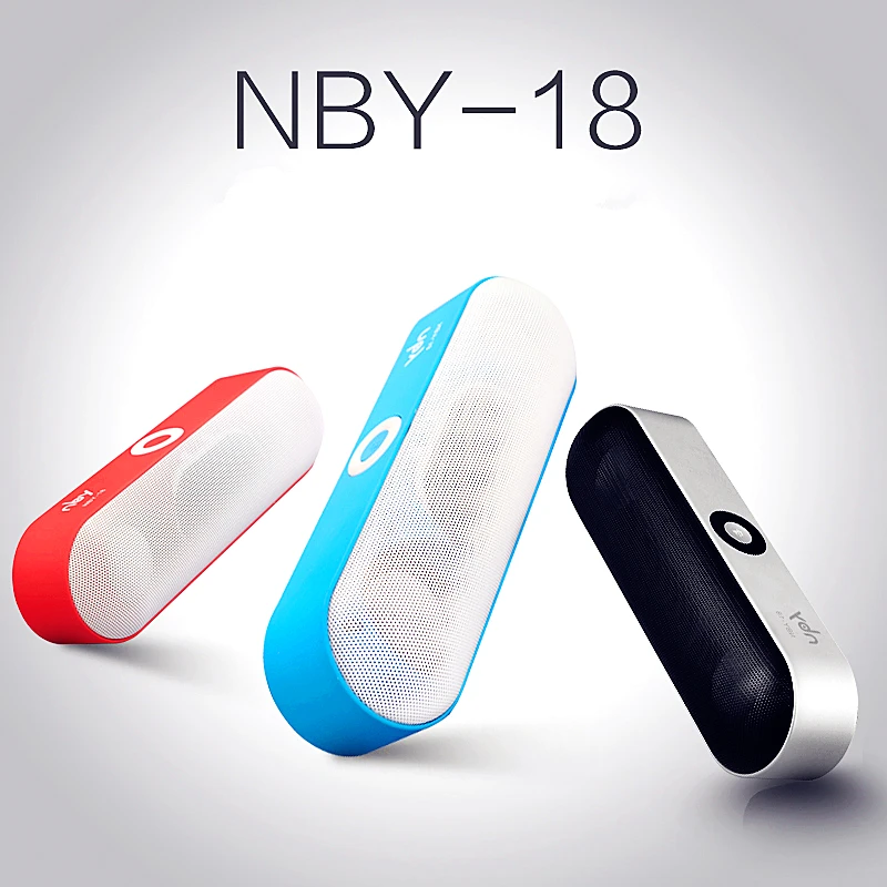 NBY 18 Mini Bluetooth Speaker Portable Wireless Speaker Sound System 3D Stereo Music Surround Support Bluetooth TF AUX USB NBY 18 Mini Bluetooth Speaker Portable Wireless Speaker Sound System 3D Stereo Music Surround Support Bluetooth TF AUX USB