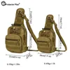 PROTECTOR PLUS Sport Camping Man Bags Military Tactical Backpack Outdoor Crossbody Bags Hiking Sling Chest Pack Fishing Bag ► Photo 3/6