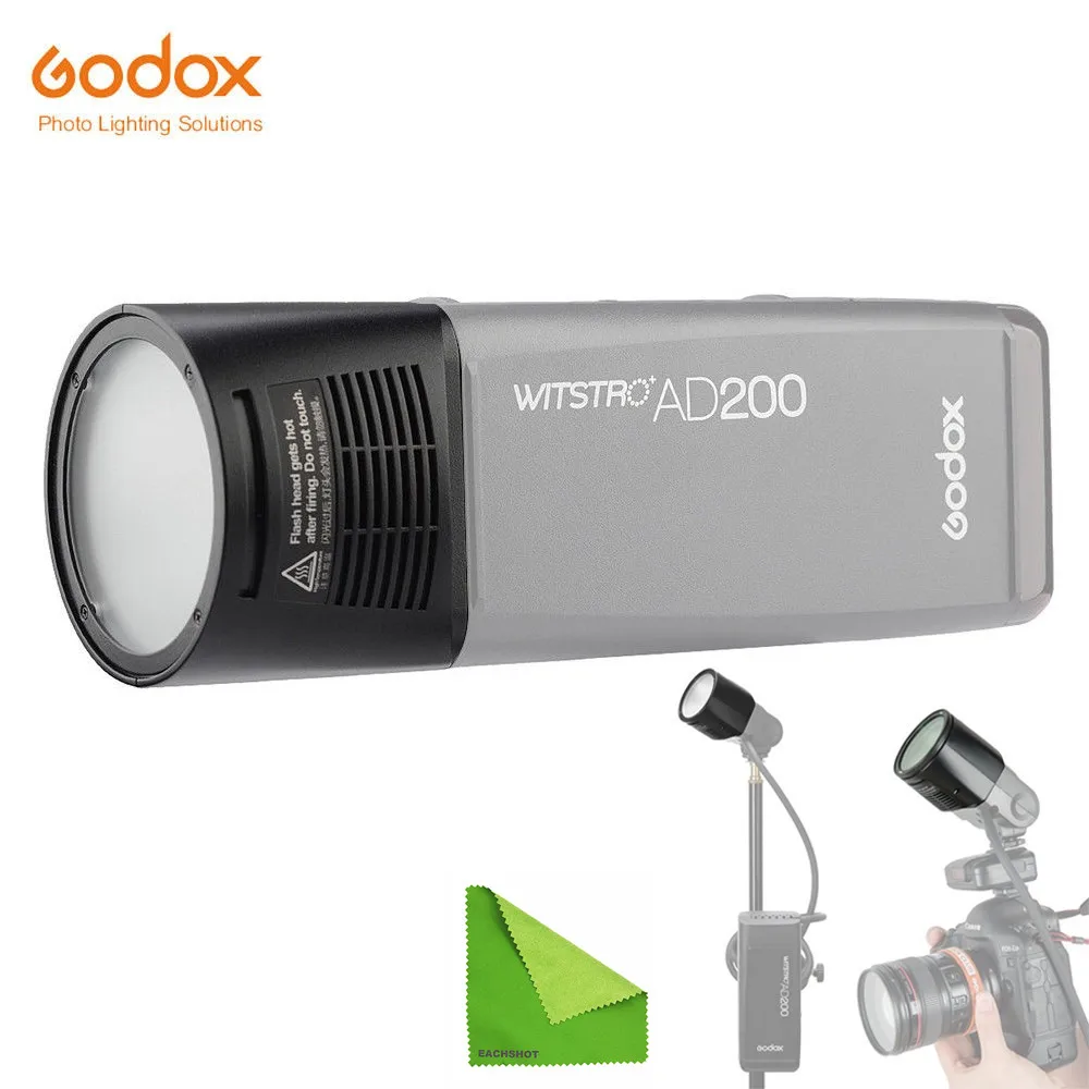 Godox H200R вспышка кольцевая головка разделение портативный удлинитель со