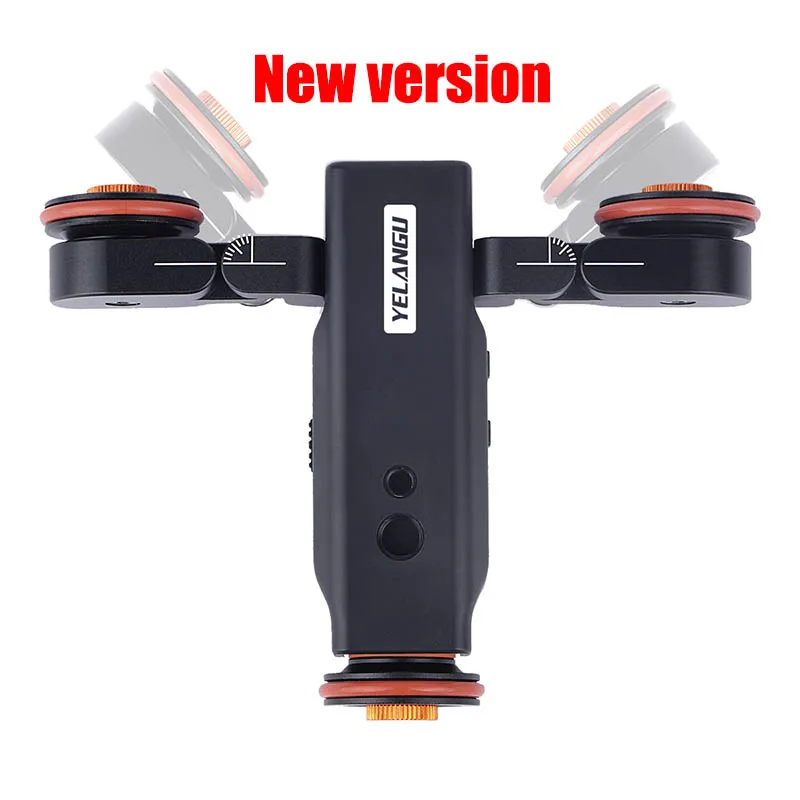  Yelangu L4 Motorized Dolly Wireless Remote Control Wheel Pulley Car Rail Track Dolly Slider for iPh - 32815603406