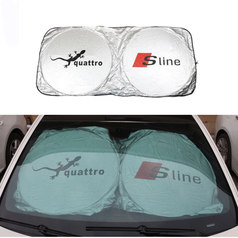 

1pcs Car Front Windshield Sunshade Sunscreen for Audi a3 a4 a5 a6 s4 s5 s6 s7 q3 q5 q7 c5 c6 b6 b7 b8 8p 8v Car Accessories