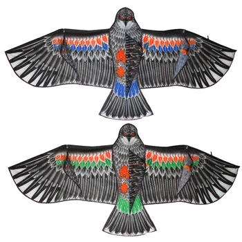 

Eagle Kite Outdoor Toy Sport Gift for Kids Children Adult Home Decor 1.5m 1.7m