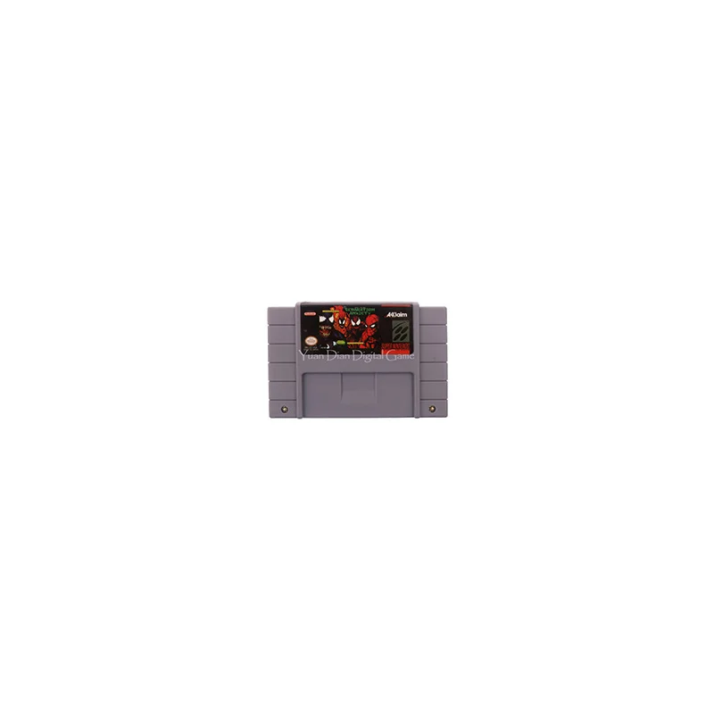 16Bit NTSC SuperBusterBros видеоигры картридж консольная карта Английский язык версия США(можно сохранить - Цвет: SpiderMan Anxiety