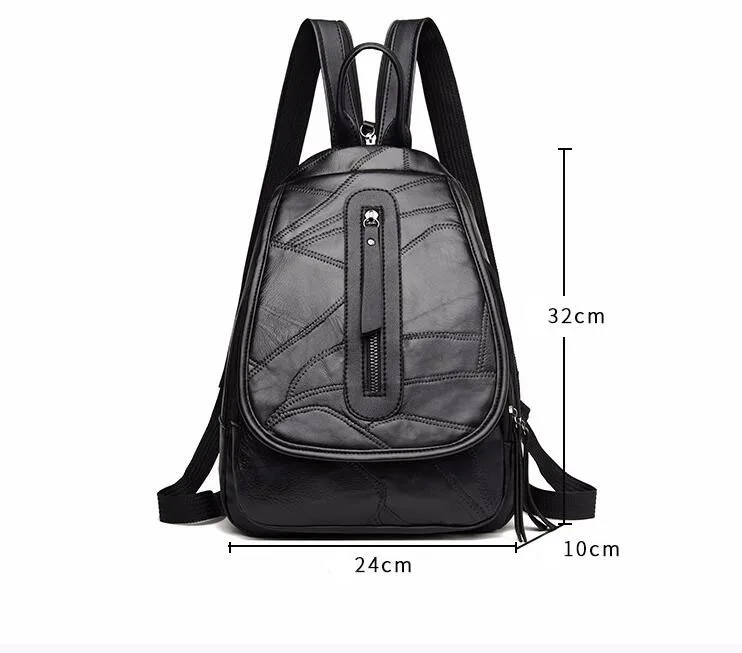  Multi-function female chest bag large capacity student backpack - 32917607121