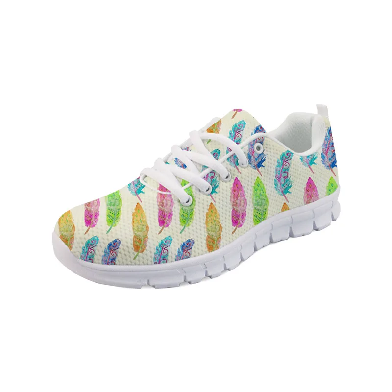 

Noisydesigns Ladies Nursing Shoes Women Girls Nurse Custom Boa Ostrich Feathers Print Sketchers Zapatos Mujer 2019 Tenis Feminin