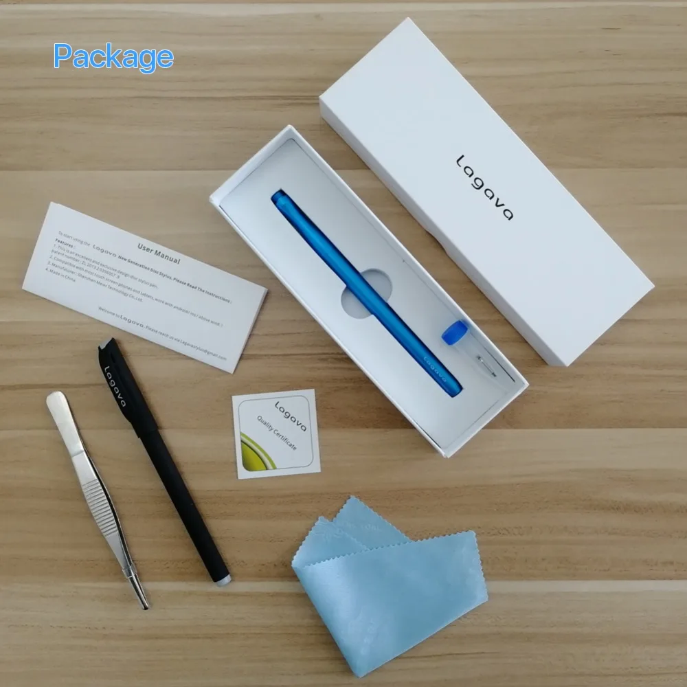 stylus package blue