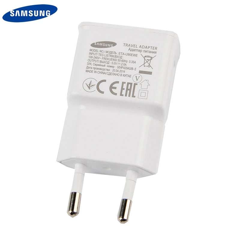 Оригинальное зарядное устройство для SAMSUNG GALAXY Note4 S5 S6 S7 C5 C7 J7 A720 J7108 I9500 A5000 G900S I9300 I9308