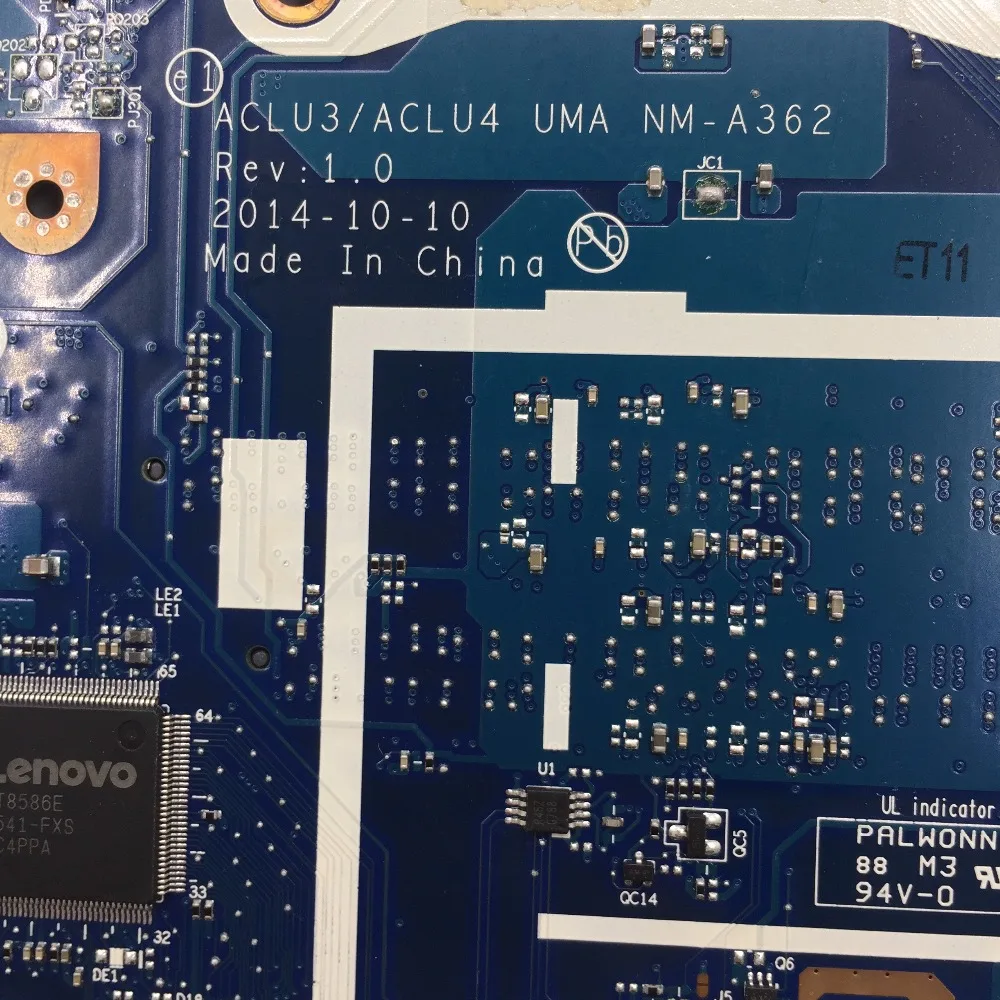 KEFU NM A362 материнская плата для Lenovo G50 80 Z50 80M ноутбука ноутбук I5 5200 ЦП оригинальный