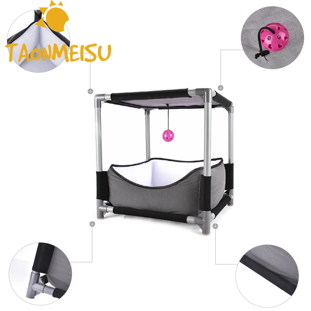 

Winter Cat Dog Bed House Foldable Soft Jumping Board Cat Bed Toy Pet Playpen Indoor Tent For Kitten Cat Puppy Kennel House