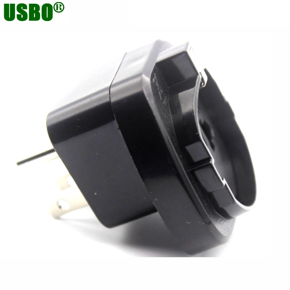 

EU franch germany to USA Japan canada Philippines Thailand Taiwan Grounded US Type B Wall cable Plug Travel Adapter Outlet