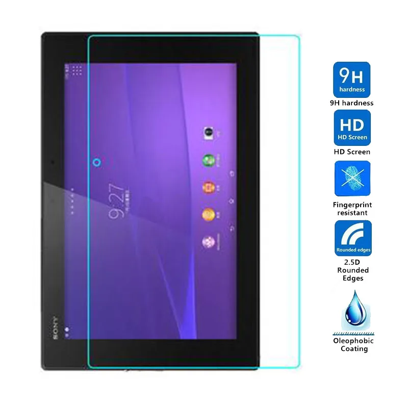 9H защита экрана из закаленного стекла для sony Xperia Tablet Z2 SGP541 Z3 Compact Tablet 8," Z4 SGP771 Защитная пленка для планшета