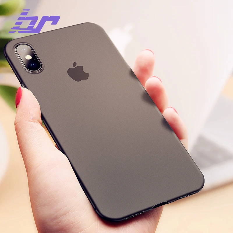 BR New Luxury Phone Case For iPhone X Red Cases Ultra Thin PC Slim Transparent Back Cover 7 8 Plus Fashion Shell |