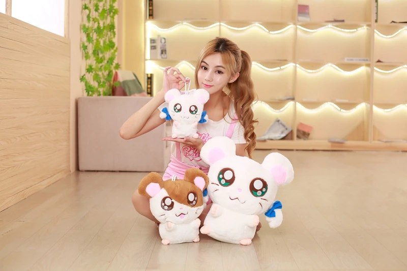 1pc 60cm Hamster Mouse Plush Toy Stuffed Soft Animal Hamtaro Doll Lovely Kids Baby Toy Mickey Mouse Birthday Gift for Children