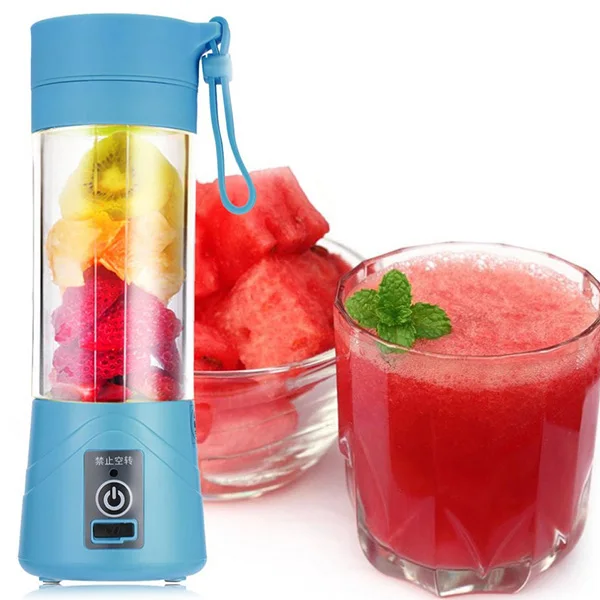 

Portable Fruit Mixer Rechargeable USB Electric Juicer Small Cup Orange Citrus Lemon Fruit Juicer Blender Juice Smoothie Maker