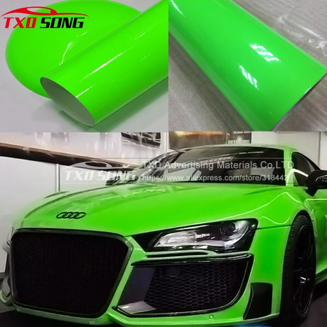 Auto Styling Accessories Automobiles Vinyl Car Wrap Kit Glossy Crystal  Forest Green - AliExpress