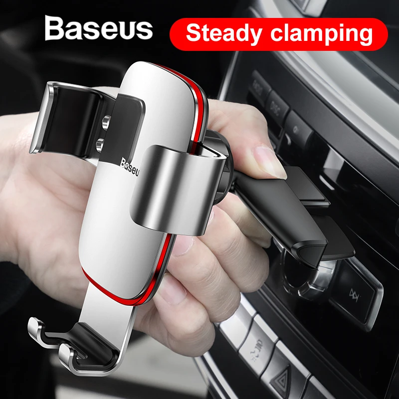 

Baseus Gravity Car Phone Holder Support Smartphone Telephone Car Bracket CD Slot Mount Mobile Phone Holder for Car Stand