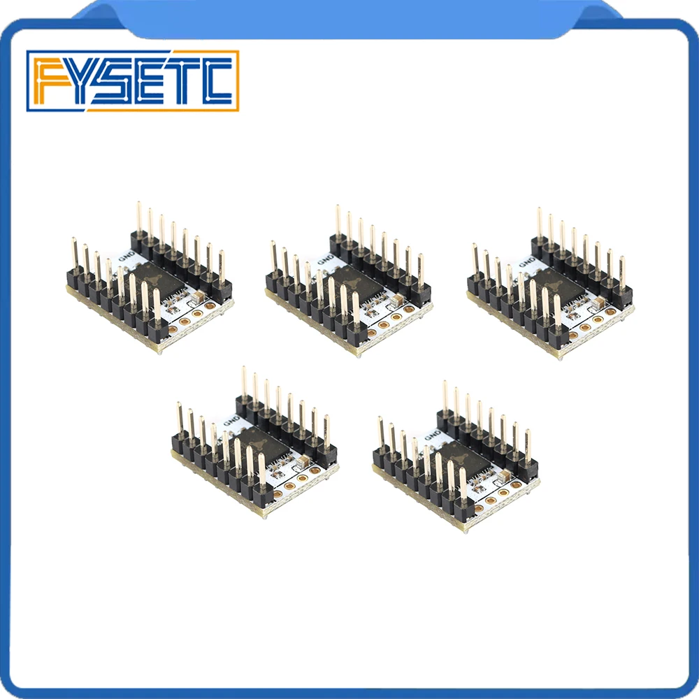 5 шт. Драйвер шагового двигателя TMC5160 V1.2 SPI S5160 бесшумный драйвер StepStick Летающий провод для F6 SKR платы VS TMC2130 части 3d принтера