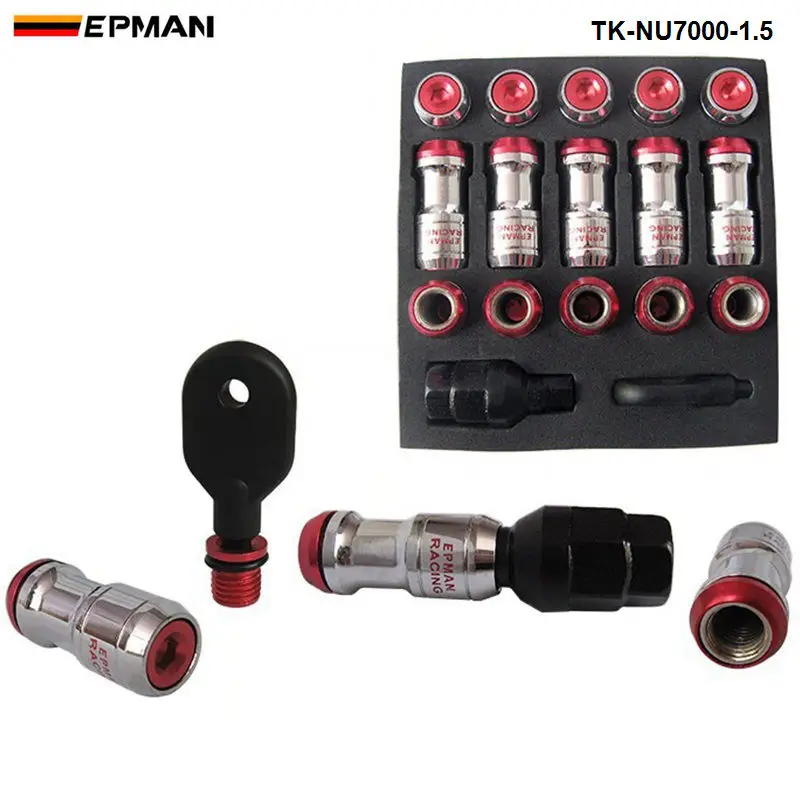 EPMAN Sport M12 X1.5 аутентичный ACORN RIM гоночный наконечник Колесные гайки винт 20 шт.