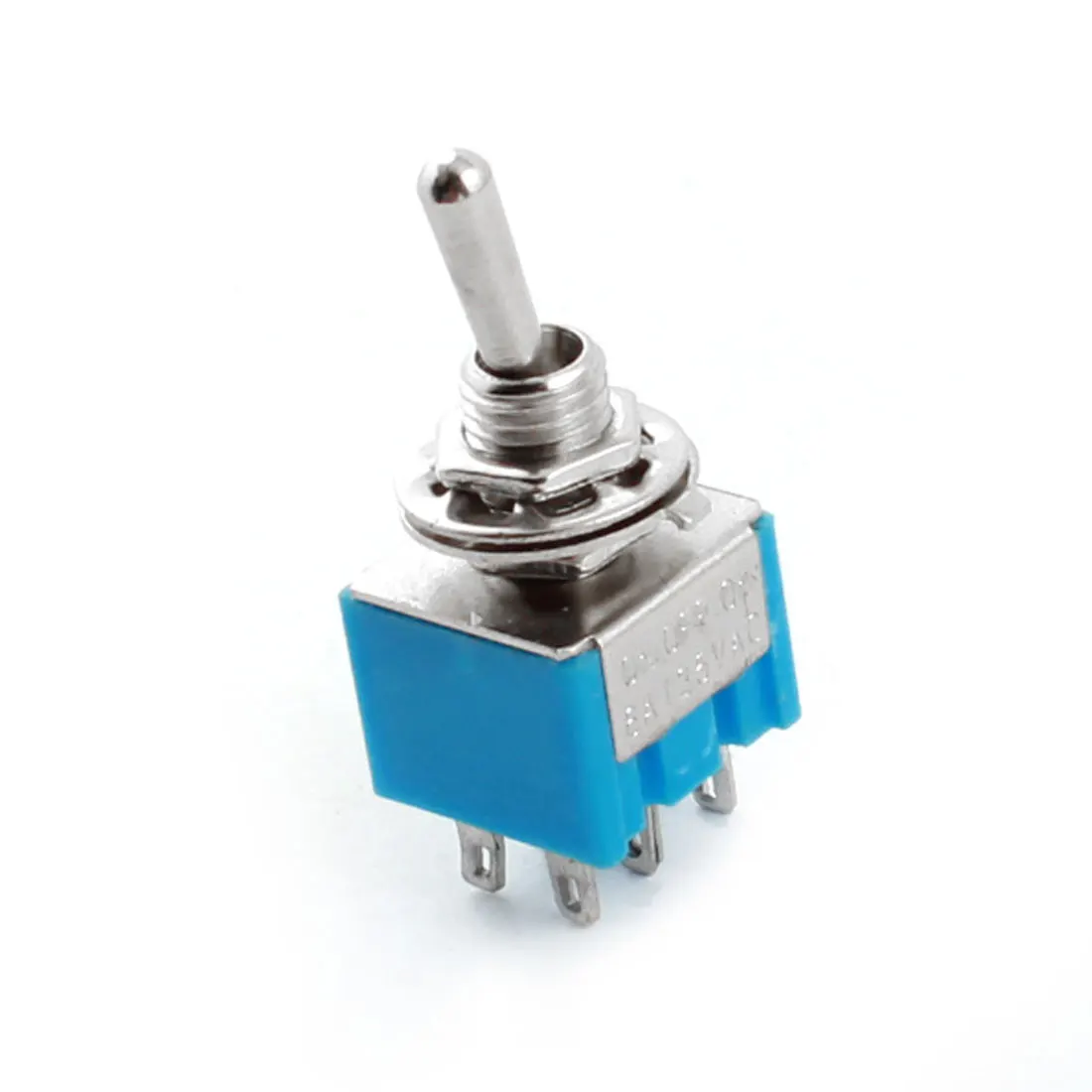 

UXCELL 5Pcs Ac250v 15A 12Mm Thread Dpdt 6 Screw Terminals 2-Position On/On Orange Metal Toggle Switch
