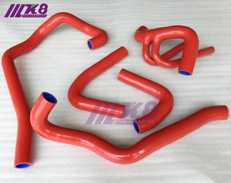 

SILICONE RADIATOR HOSE FOR PEUGEOT 106 GT I / CITROEN SAXO VIS 16V (5PCS) red/blue/black