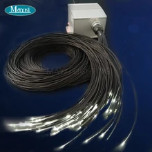 Maykit Cree светодиодный Твинкл проектор Mitsubishi волоконно-оптический кабель с черным покрытием ПВХ Dim пульт дистанционного управления для волоконно-оптический звезда пол свет